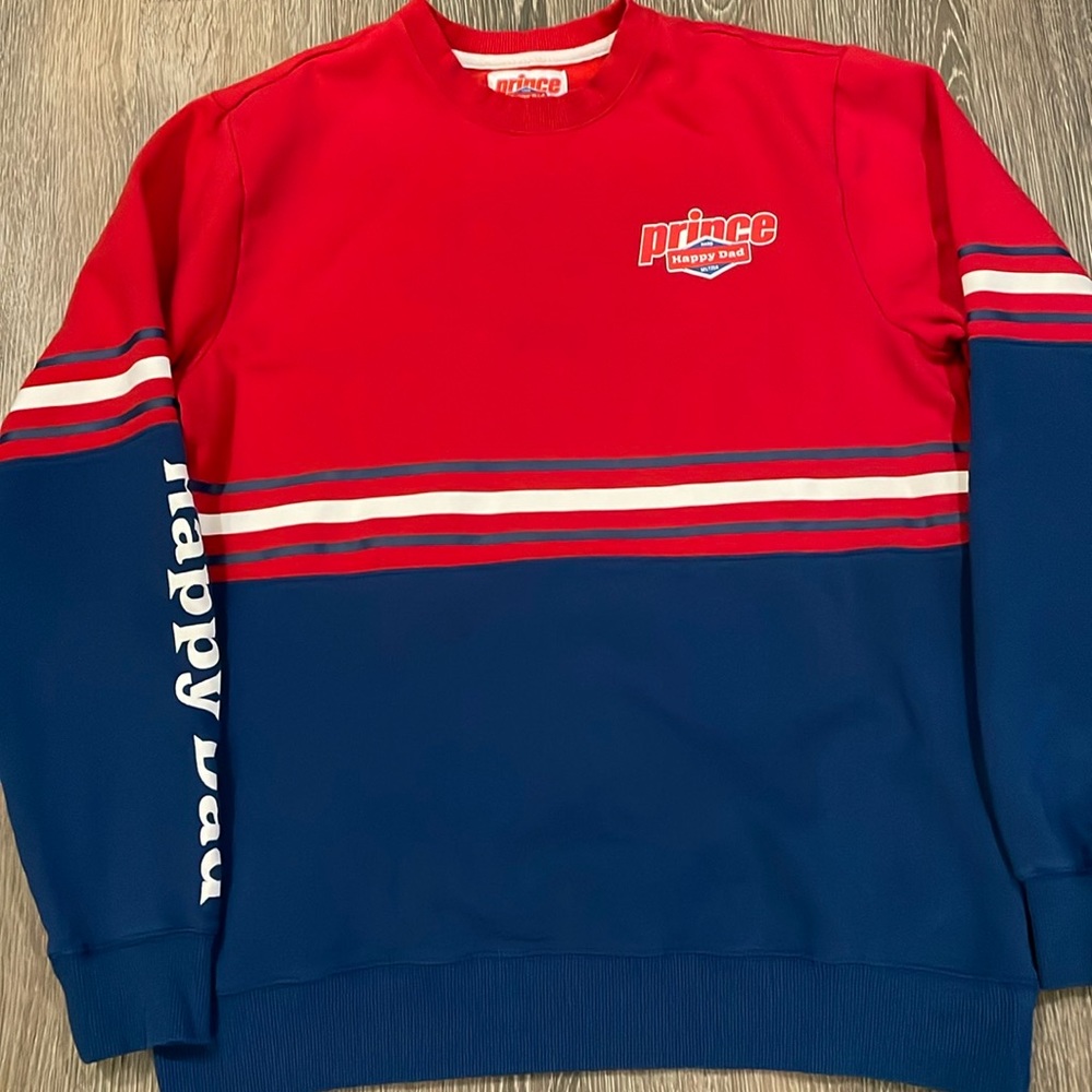 Prince x Happy Dad Crewneck Pullover